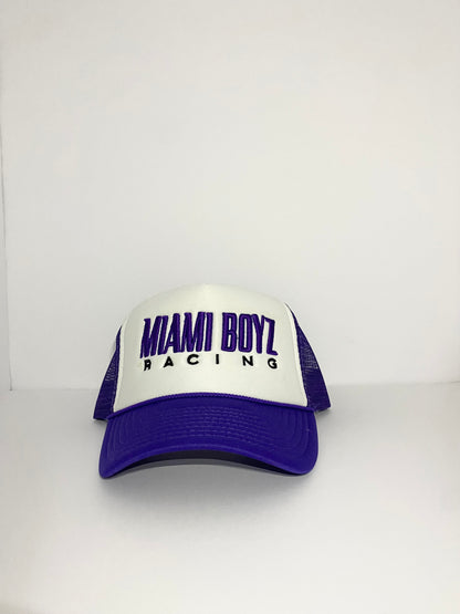 MiamiBoyzRacing Curved Bill Fitted Hat