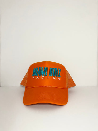 MiamiBoyzRacing Curved Bill Fitted Hat