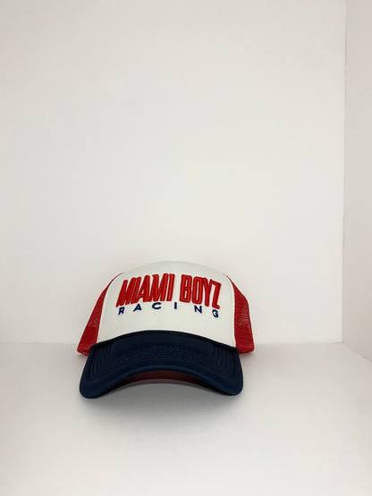 MiamiBoyzRacing Curved Bill Fitted Hat